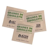 Sachet de graines carré 55 mm