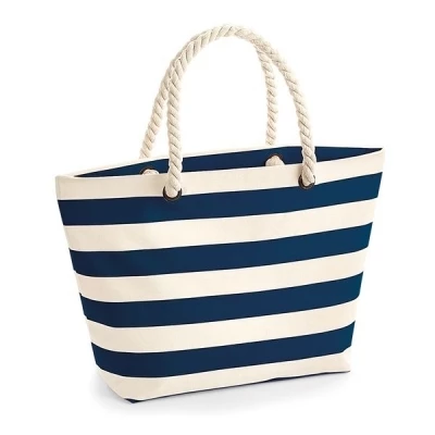 Beach bag cotton 36 x 35 x 18 cm