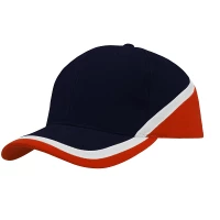 Casquette baseball tricolore