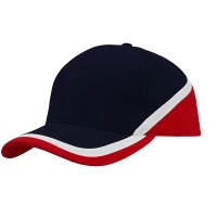 Three-tone baseball cap 