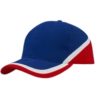 Casquette baseball tricolore