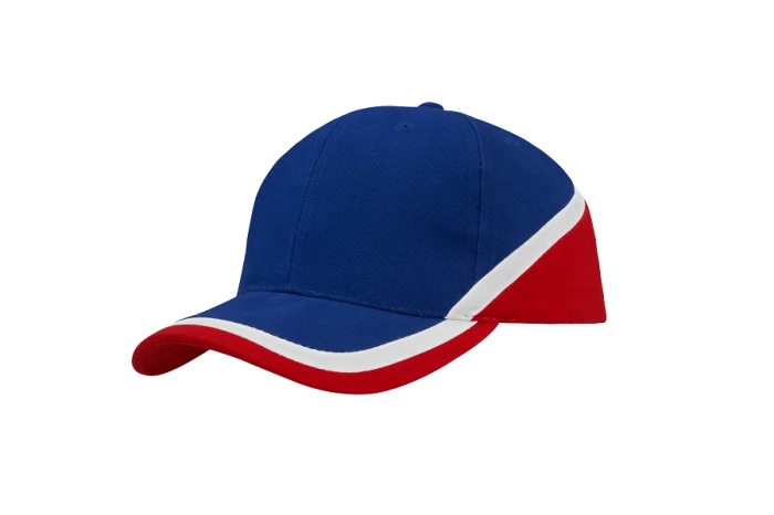 Casquette baseball tricolore