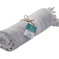 Fouta coton recyclée 90 x 170 cm