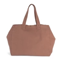 Large washed cotton bag 64 x 37 x 17 cm 