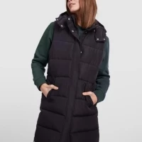 Long women bodywarmer