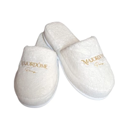 Chaussons luxe velours