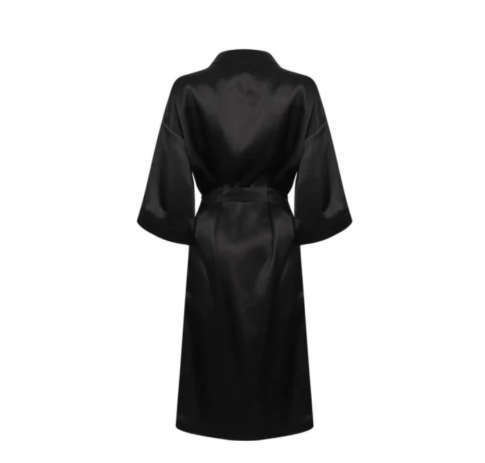 Women satin bathrobe