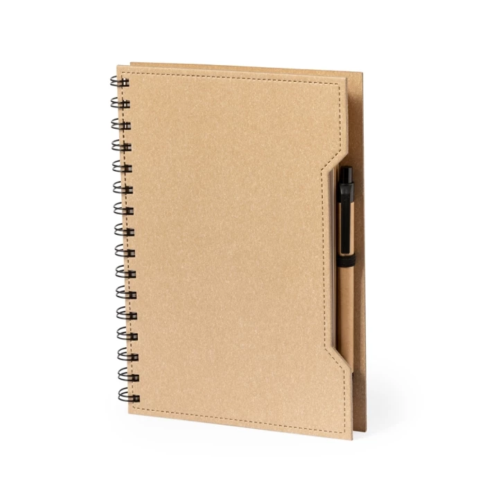 Recycled cardboard notebook A5