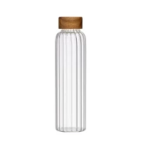 Borosilicate & acacia bottle 500ml