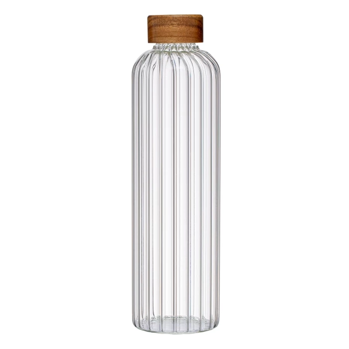 Borosilicate & acacia bottle 1000ml