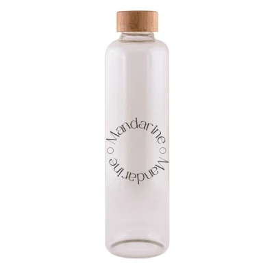 Bottle 1l with bamboo lid