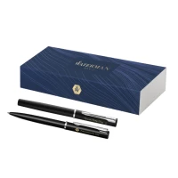 WATERMAN Allure ballpoint and rollerball pen set