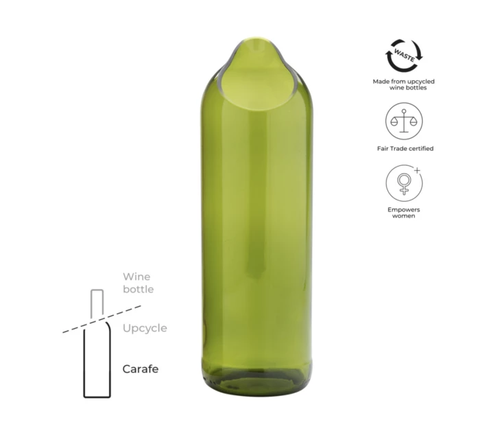 Recycled carafe 750ml