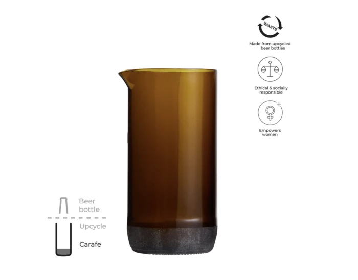 Carafe recyclée 430ml