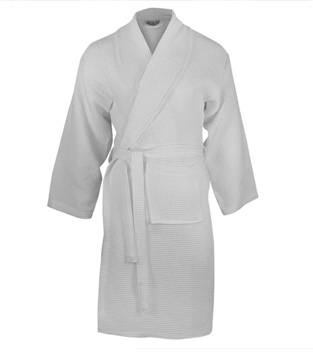 Honeycomb bathrobe