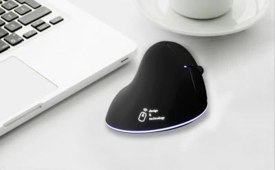 Wireless ergonomic mouse