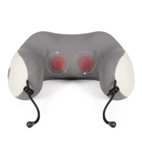 Heated massage cushion