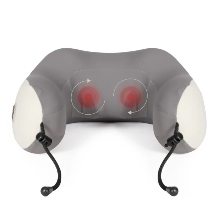 Heated massage cushion