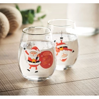 Christmas glasses set