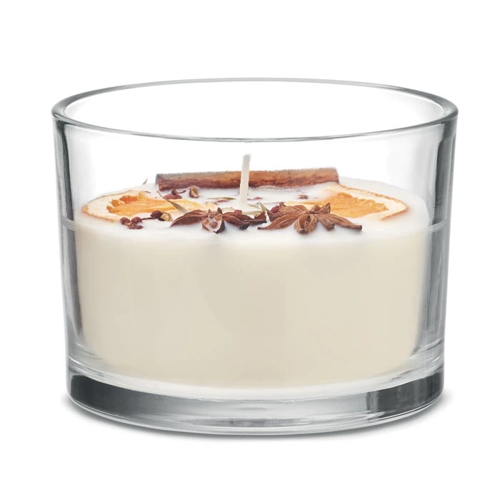 Glass candle 300g