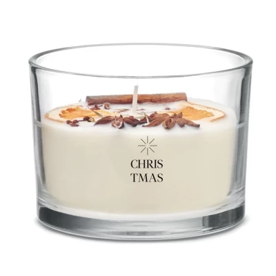 Glass candle 300g