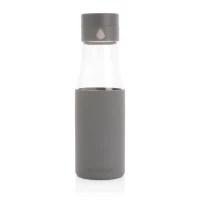 600ml glass & silicone bottle