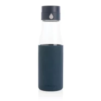 600ml glass & silicone bottle