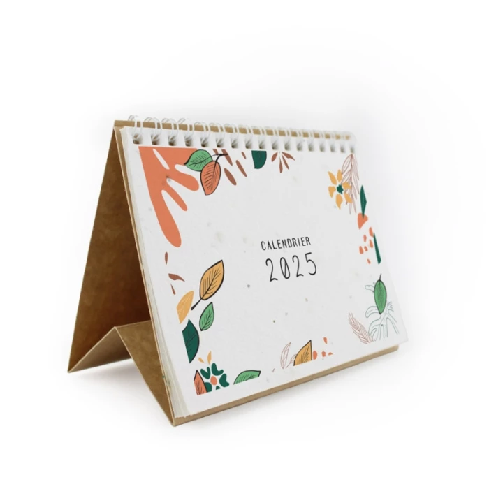 Spirale easel seed calendar