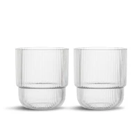 Set verres à eau recyclés 400ml