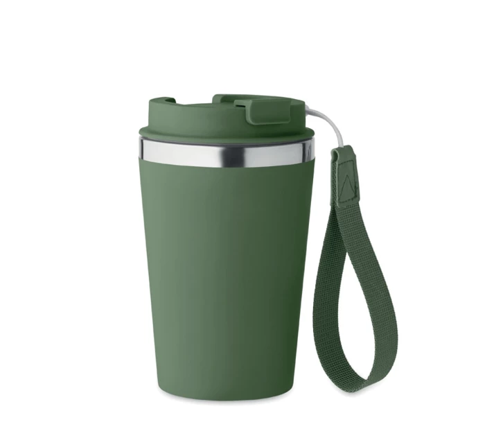 Double-walled recycled mug 350ml