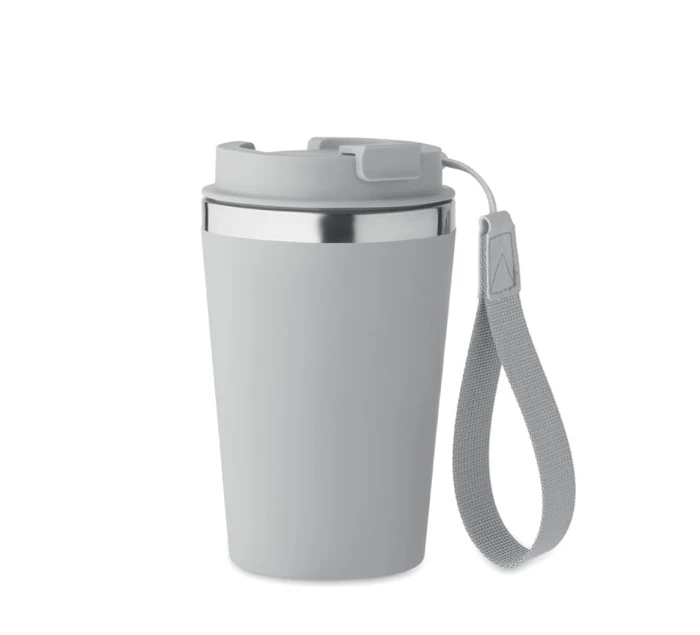 Double-walled recycled mug 350ml