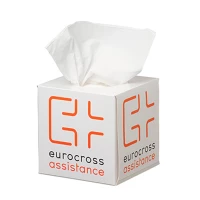 Cubic tissue box