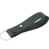 Leather keyring