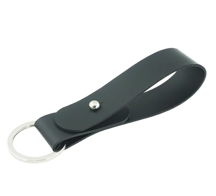 Leather keyring