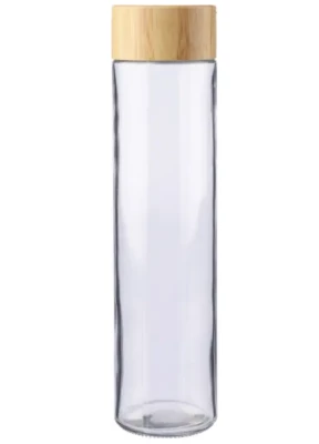 Glass & bamboo bottle 500ml