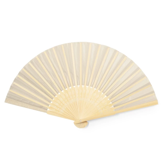 Bamboo & polyester fan