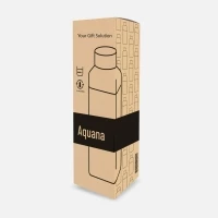 Glass, cork & bamboo bottle 640ml