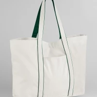 Recycled cotton & polyester bag 41 x 34 x 15 cm 