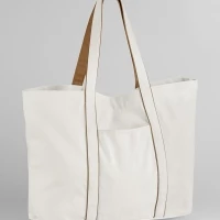 Sac coton & polyester recyclés 41 x 34 x 15 cm