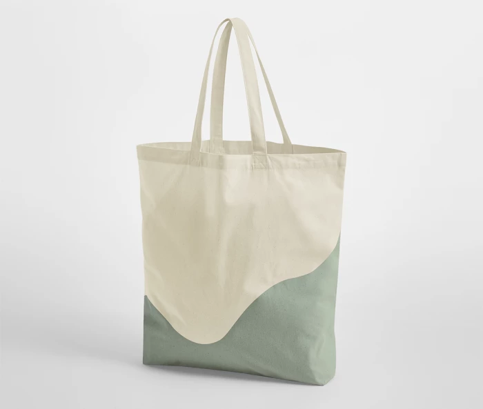 Organic cotton bag 36 x 44 x 10cm